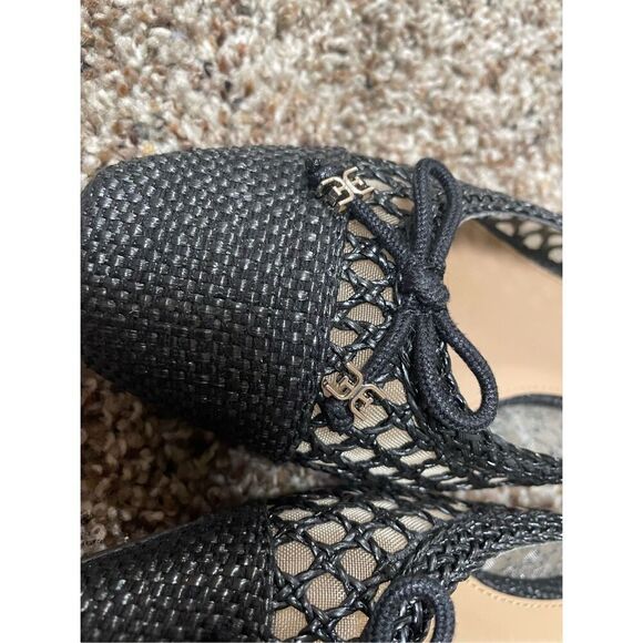 Brand New Sam Edelman May Women’s Size 7 Black Crotched Ballet Flats - Picture 4 of 8